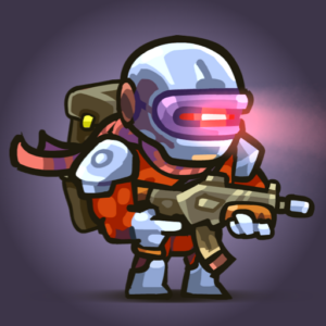 《Zombotron Re-Boot》v1.4.13 手机完整版！僵尸题材平台跳跃游戏，融合射击、解谜与机关穿越，在狭窄地牢中完成生存推进