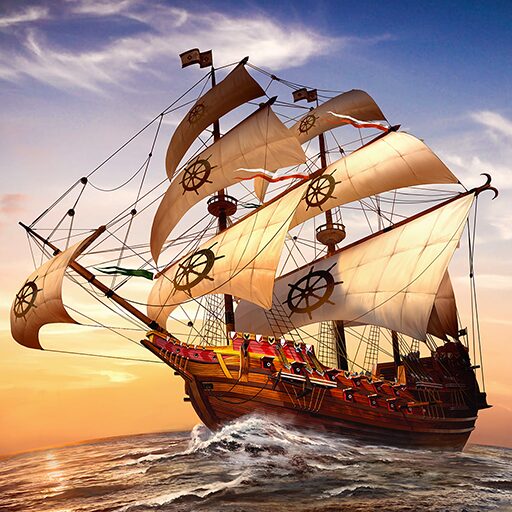 《Uncharted Waters Origin》v1.216 手机完整版！招募历史航海人物，驾驶帆船在开放世界进行贸易、探索与海战-山海之花 - 宝藏星球屋