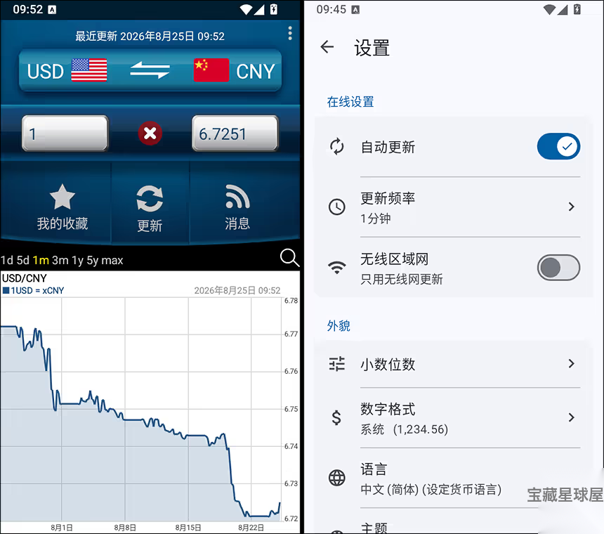 易汇率 5.1.0 修改版 软件下载-山海之花 - 宝藏星球屋