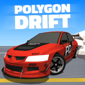 《Polygon Drift: Traffic Racing》v1.0.4.2 手机MOD版！在车流中持续漂移得分，以低多边形风格呈现的无限竞速挑战-山海之花 - 宝藏星球屋