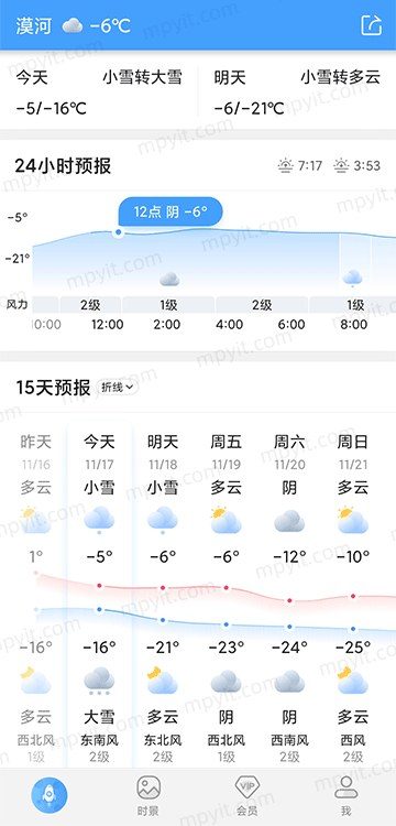 墨迹天气 9.0936.02 解锁 去广告 软件截图2