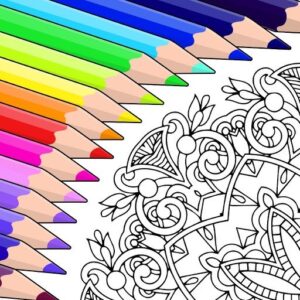Colorfy v3.42 成人涂色画册：手绘解压与情绪舒缓工具-山海之花 - 宝藏星球屋