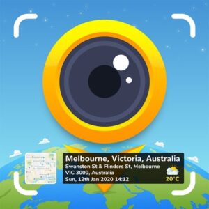 GPS Map Camera地图水印相机：拍照自动记录定位与地图信息-山海之花 - 宝藏星球屋