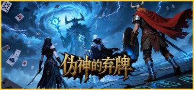 《伪神的弃牌》一款融合传统扑克规则与卡牌构筑的Roguelike回合制对战游戏。玩家扮演拾牌者，收集禁忌卡牌，挑战异兽与守护者，揭开创世之战的秘密。