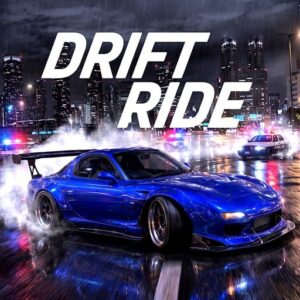 《DRIFT RIDE 2》v0.7.2 手机MOD版！基于物理模拟的精密漂移操控，在密集车流中挑战连续转向与速度管理