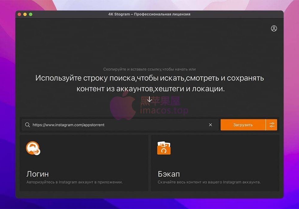 4K Stogram Pro 4.9.0 Instagram 内容备份工具，批量下载图片视频与快拍资源-山海之花 - 宝藏星球屋