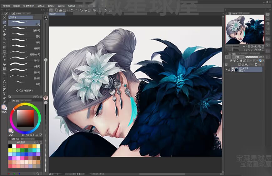 Clip Studio Paint 5.1.2 安装版提供专业绘画与漫画创作工具解决数字艺术从草稿到成稿的全程制作难题 截图