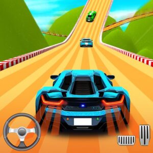 《赛车》v1.337.1 手机MOD版！街机物理、夸张赛道结构与漂移蓄力加速，构成快节奏的休闲竞速循环