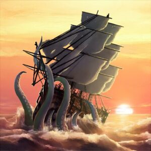 《弃船逃生》v1.0.804 手机MOD版！在风帆时代指挥受损战舰，平衡资源与威胁，在动态世界中选择逃脱或战斗的生存策略