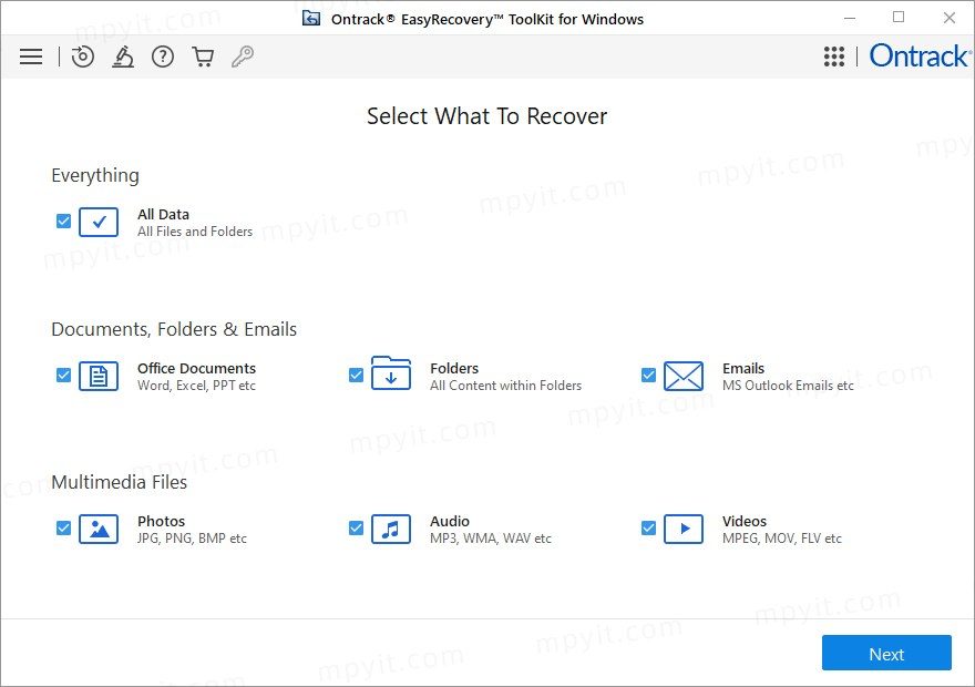 EasyRecovery 软件截图1