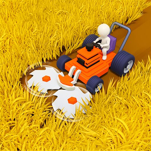 《(Stone Grass) 石头割草：模拟器游戏》v1.70.1 手机MOD版！割草与农耕模拟游戏，从新手成长为园艺师，通过操作割草机完成草坪养护与农场任务-山海之花 - 宝藏星球屋