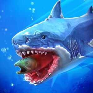 《Fish Eater》v1.2.0 手机MOD版！轻松吞噬成长玩法，从小鱼步步进化为巨型掠食者-山海之花 - 宝藏星球屋
