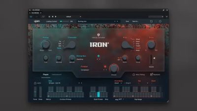 UJAM Virtual Guitarist IRON 2.3.0 吉他和弦效果模拟插件，为 DAW 注入硬朗力量型节奏-山海之花 - 宝藏星球屋