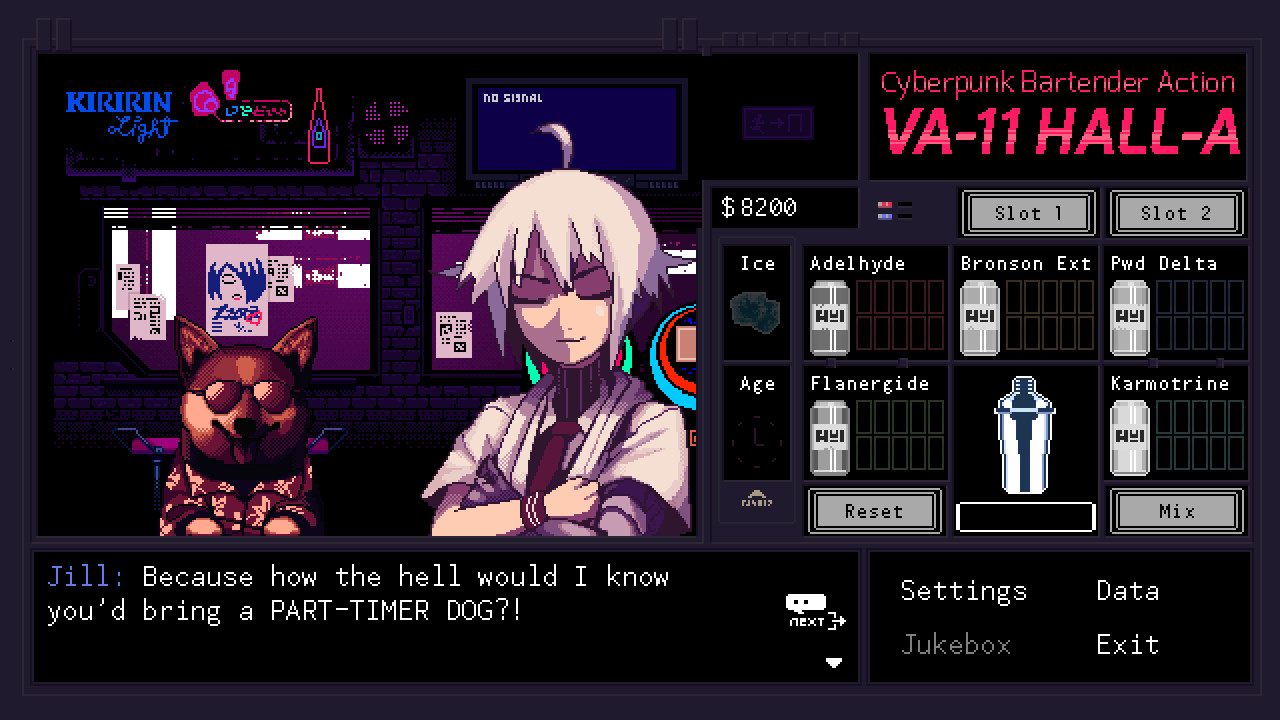 VA-11 HALL-A 截图