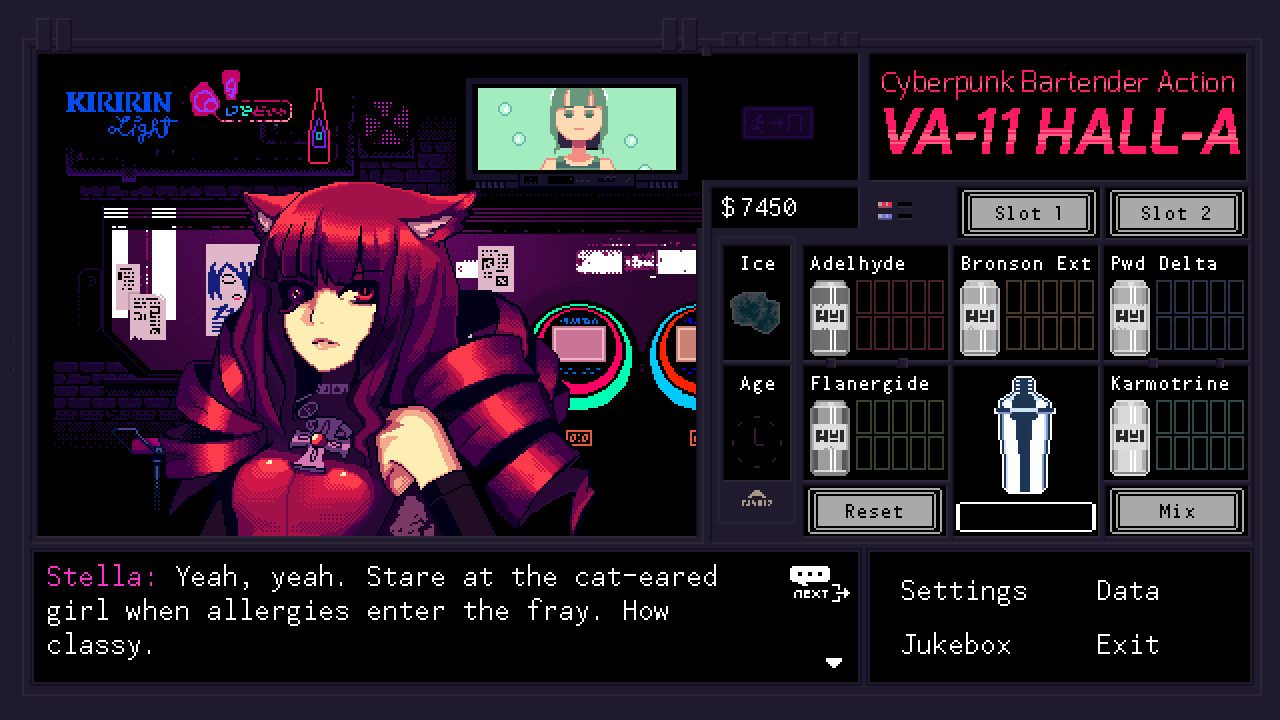 VA-11 HALL-A 截图