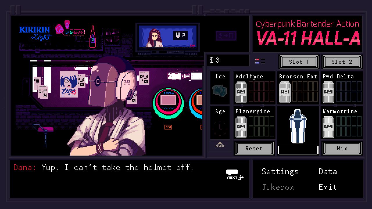 VA-11 HALL-A 截图