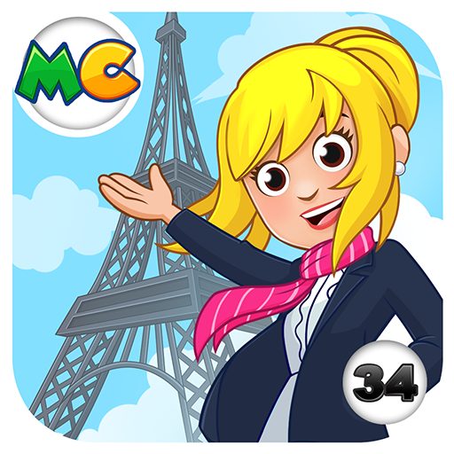 《My City: 巴黎》v1.0.0 手机完整版！为儿童设计的巴黎主题装扮游戏，提供服装、妆容与场景互动的自由组合玩法-山海之花 - 宝藏星球屋