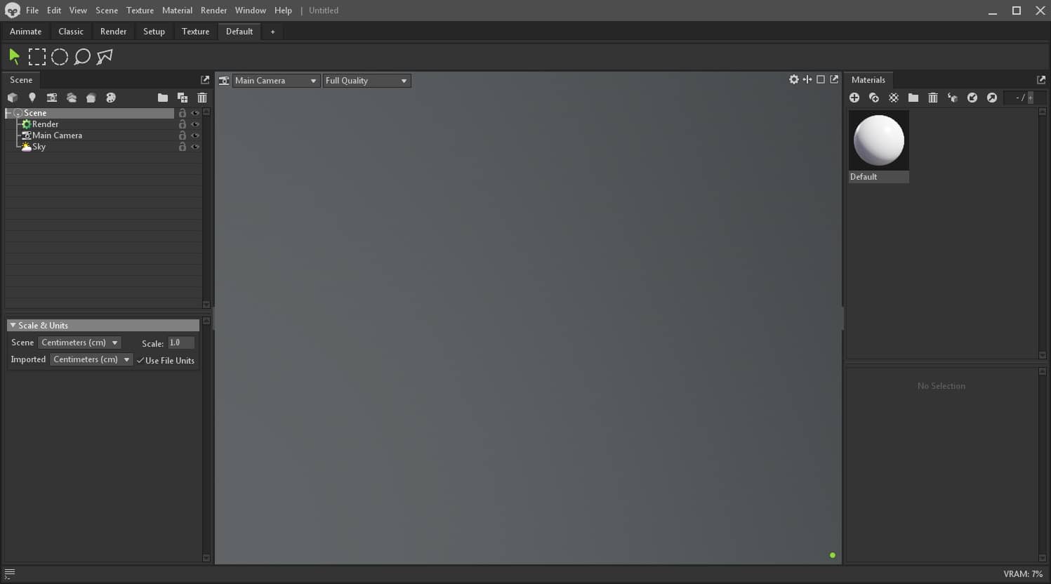八猴渲染器 Marmoset Toolbag 软件截图1