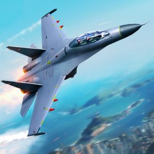《Sky Gamblers – Infinite Jets》v1.2.1 手机MOD版！驾驶多款喷气式战机执行多样化空战任务，以导弹锁定与辅助瞄准简化操作，主打高速空中缠斗体验-山海之花 - 宝藏星球屋
