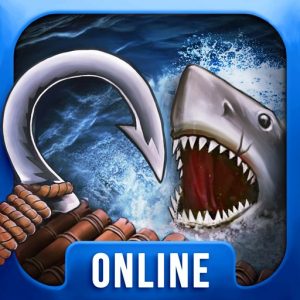 《Raft® 生存：沙盒游戏》v3 手机完整版！在无边海域中从零建造木筏，收集漂浮物资抵御鲨鱼，多人协作在漂流中探索未知，寻找生存希望-山海之花 - 宝藏星球屋
