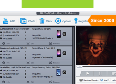 WinX HD Video Converter 6.8.4 (20260506) 软件下载-山海之花 - 宝藏星球屋