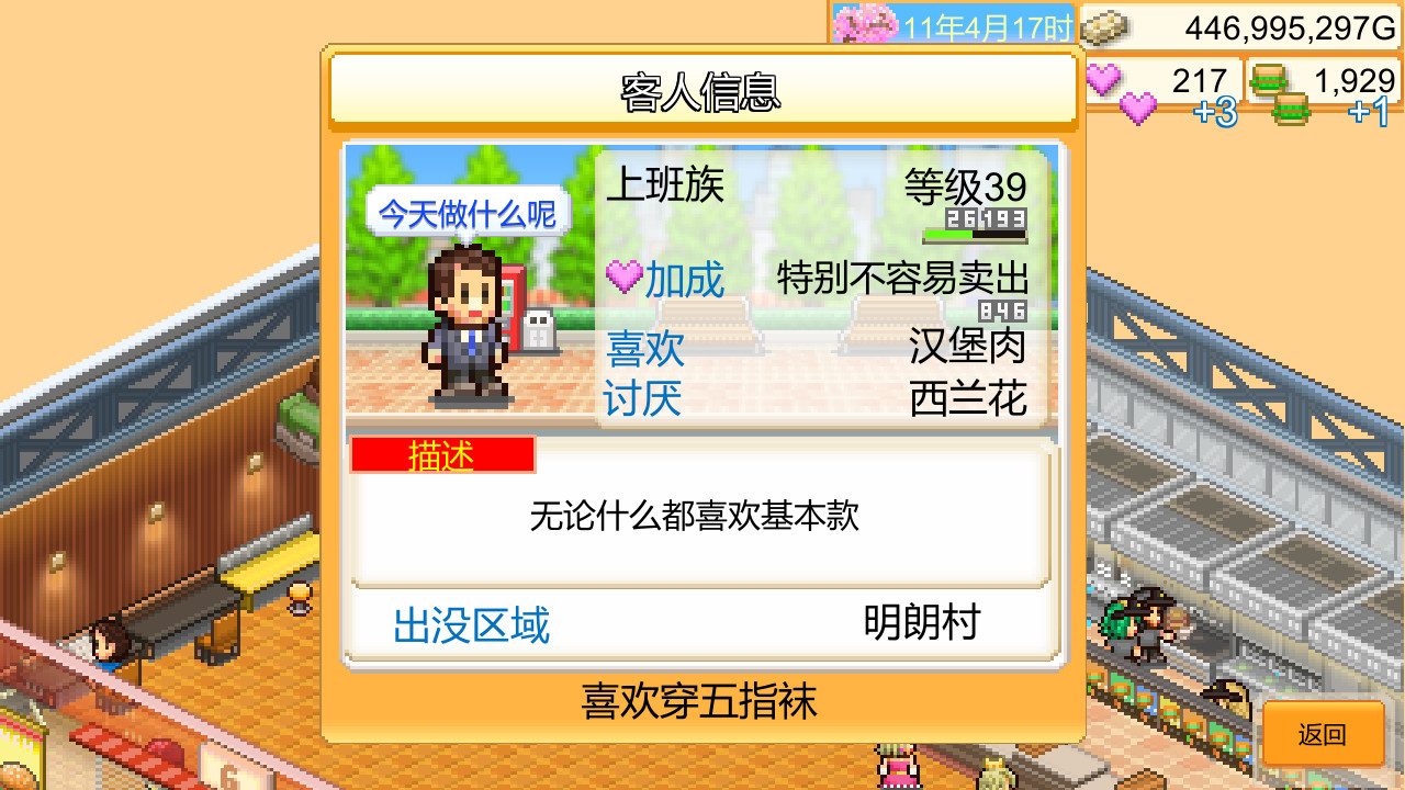 Burger Bistro Story 截图