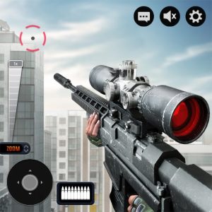 《狙击行动：枪战游戏》v7.6.0 手机MOD版！离线可玩的狙击任务制射击游戏，用弹道模拟和装备升级支撑起简洁的杀手生涯循环-山海之花 - 宝藏星球屋