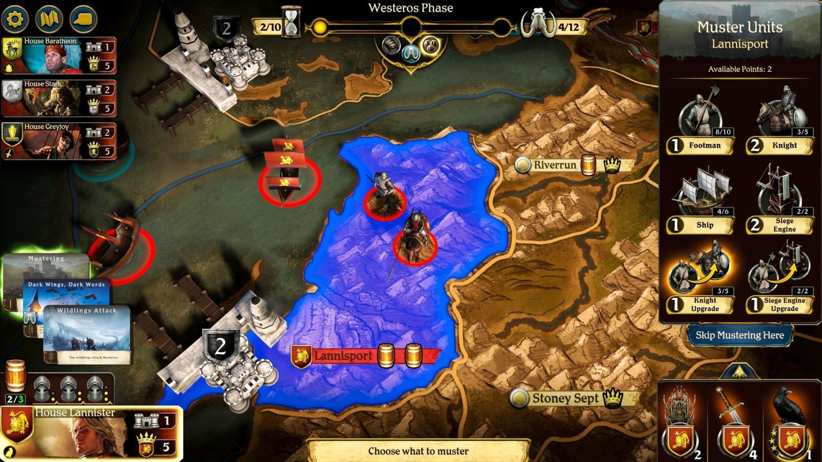 A Game of Thrones: The Board Game 截图