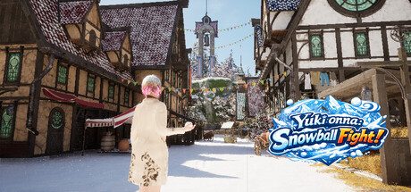 《雪女：雪球大战！》一款3D多人派对游戏。玩家可飞行躲避攻击，收集核心强化雪球，支持最多16人联机对战。-山海之花 - 宝藏星球屋