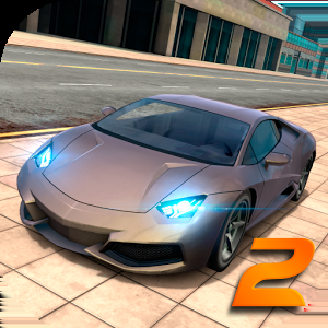 《Extreme Car Driving Simulator 2》v1.2.2 手机完整版！开放城市地图内自由驾驶、漂移计分与车辆改装，专注无约束赛车模拟-山海之花 - 宝藏星球屋