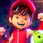 《BoBoiBoy Galaxy Run: Fight Aliens to Defend Earth!》v1.0.6 手机MOD版！操控动画主角在异星跑酷中边冲刺边反击敌人，用连击和技能突破头目关卡-山海之花 - 宝藏星球屋