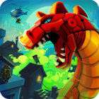 《Dragon Hills 2 (龙之丘2)》v1.2.23 手机MOD版！驾驶机械龙在僵尸群中钻地冲撞，破坏一切障碍，收集金币升级角色与武器-山海之花 - 宝藏星球屋