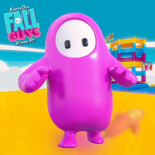 《Knockout Fall Guys Royale 3D: Human Knock Over》v1.0.1 手机MOD版！多人在线物理碰撞闯关，淘汰制推进，短局快节奏休闲竞速-山海之花 - 宝藏星球屋