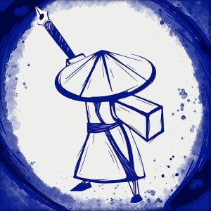 《Inked 洇客》v1.90 手机完整版！一款以手绘水墨画面呈现的剧情解谜游戏，通过画线与场景交互推进无名武士的旅程-山海之花 - 宝藏星球屋