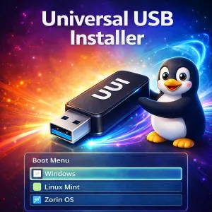 Universal USB Installer USB启动盘创建工具：打造可引导-山海之花 - 宝藏星球屋