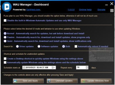 WAU Manager 更新管理工具：灵活掌控 Windows 系统更新时机与方-山海之花 - 宝藏星球屋