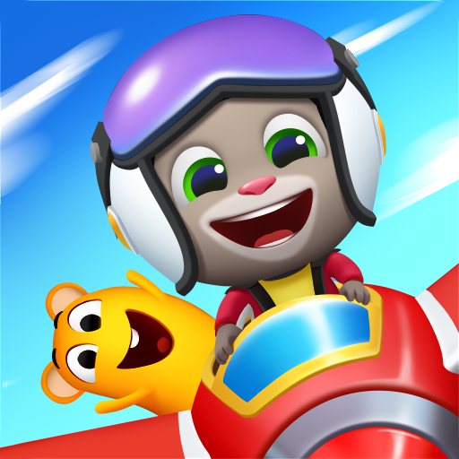 Talking Tom Fly Run: New Fun Running Game 截图
