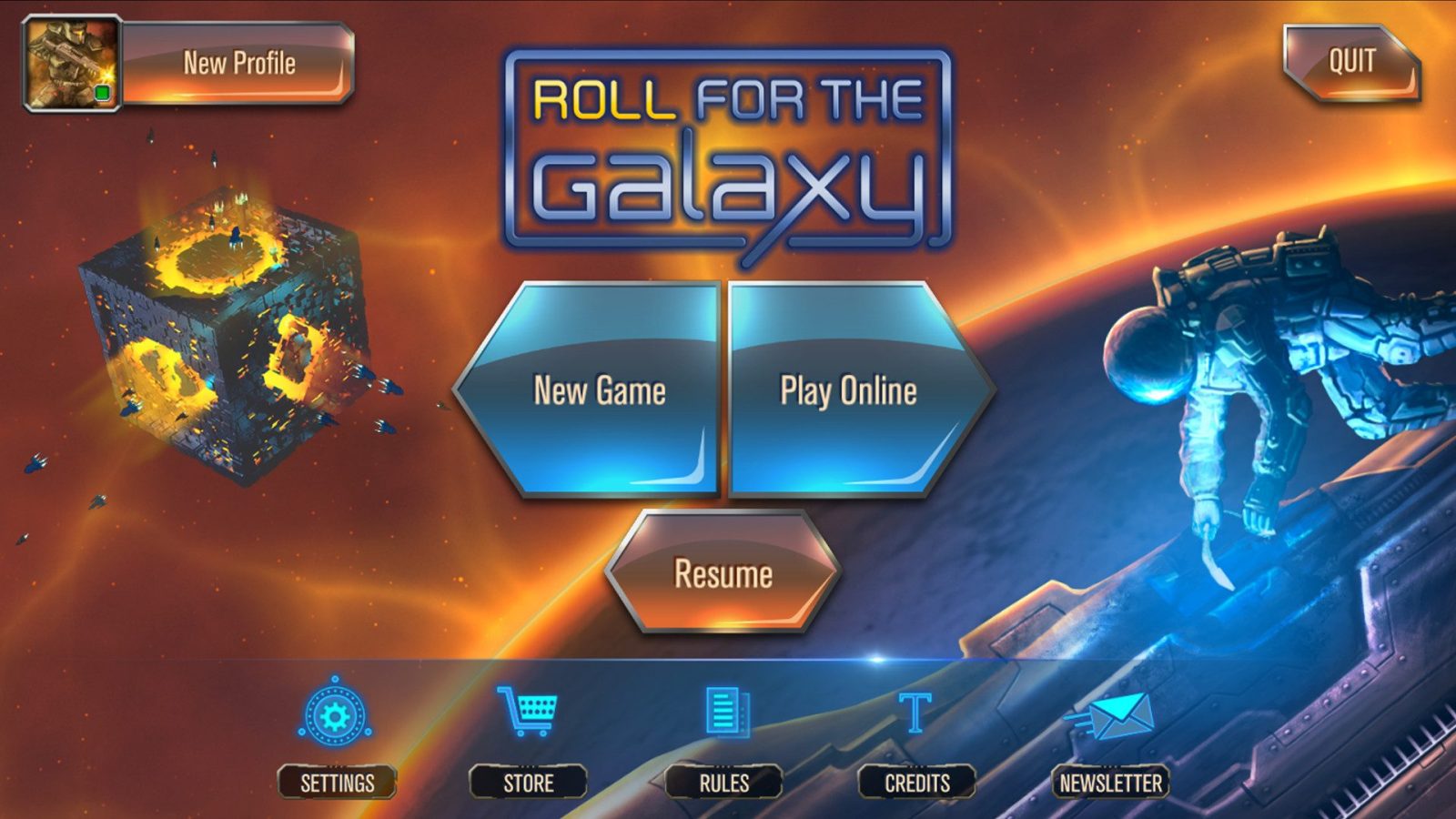 Roll for the Galaxy 截图