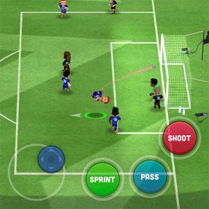 《Mini Football - 射门得分》v4.14.0 手机MOD版！单手操作完成射门与扑救的休闲足球对战，单局数分钟决出胜负-山海之花 - 宝藏星球屋