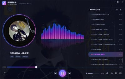 炫音播放器：玻璃拟态纯本地音乐播放器，离线播放与歌曲管理工具-山海之花 - 宝藏星球屋