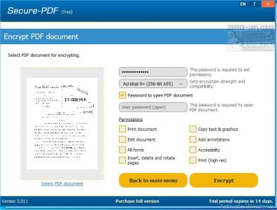ASCOMP Secure-PDF Pro：PDF文件加密与权限保护工具-山海之花 - 宝藏星球屋
