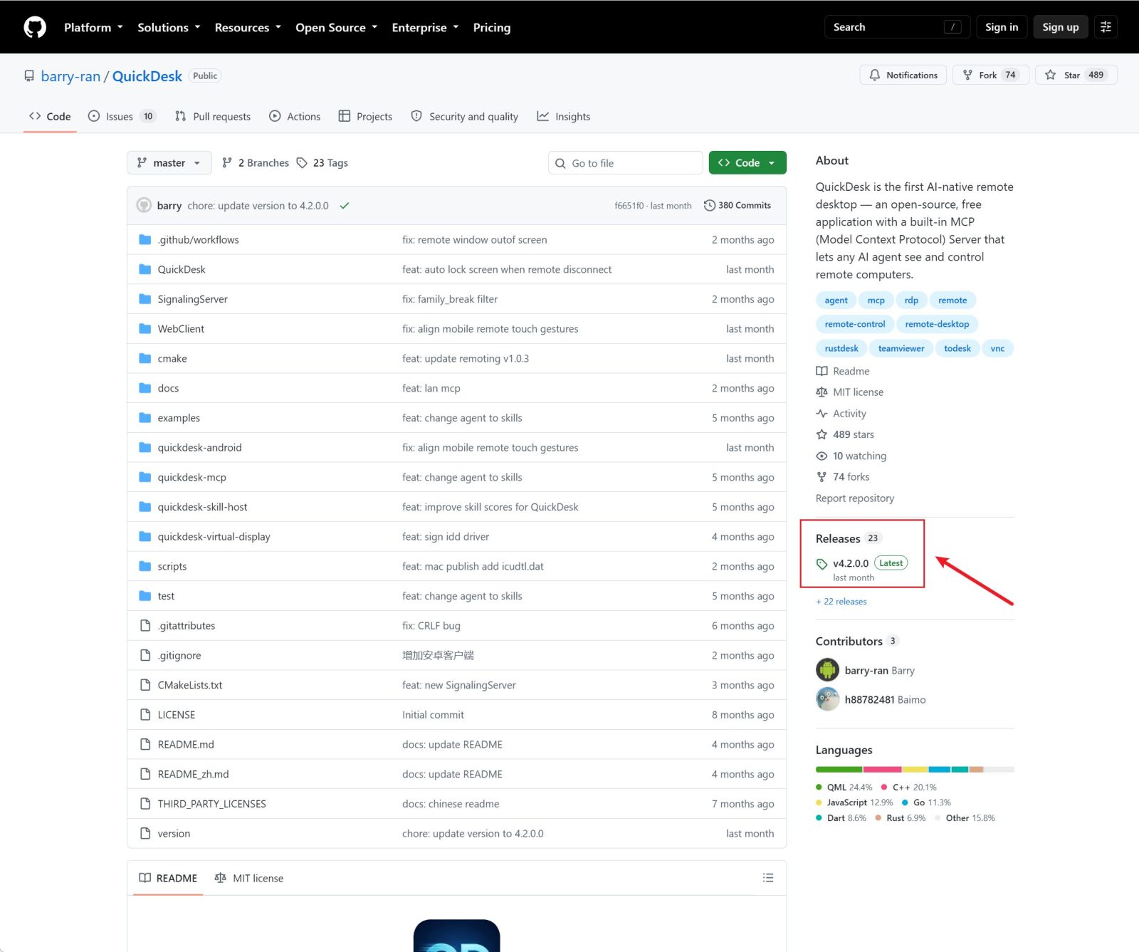 GitHub加速器 FastGithub v2.3.0 GitHub加速神器，解决GitHub打不开 截图