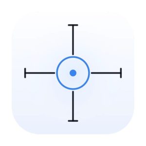 CrossHair 1.4.4 Mac屏幕定位工具，十字准线像素放大镜辅助精准对齐-山海之花 - 宝藏星球屋