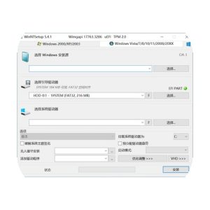 WinNTSetup 系统安装利器：快速部署 Windows 系统的专业工具-山海之花 - 宝藏星球屋