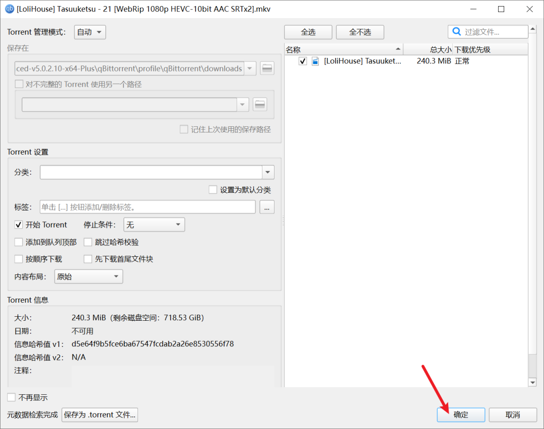 磁力BT下载工具 qBittorrent v5.2.4 支持磁力、BT种子、电驴、迅雷、网盘 截图