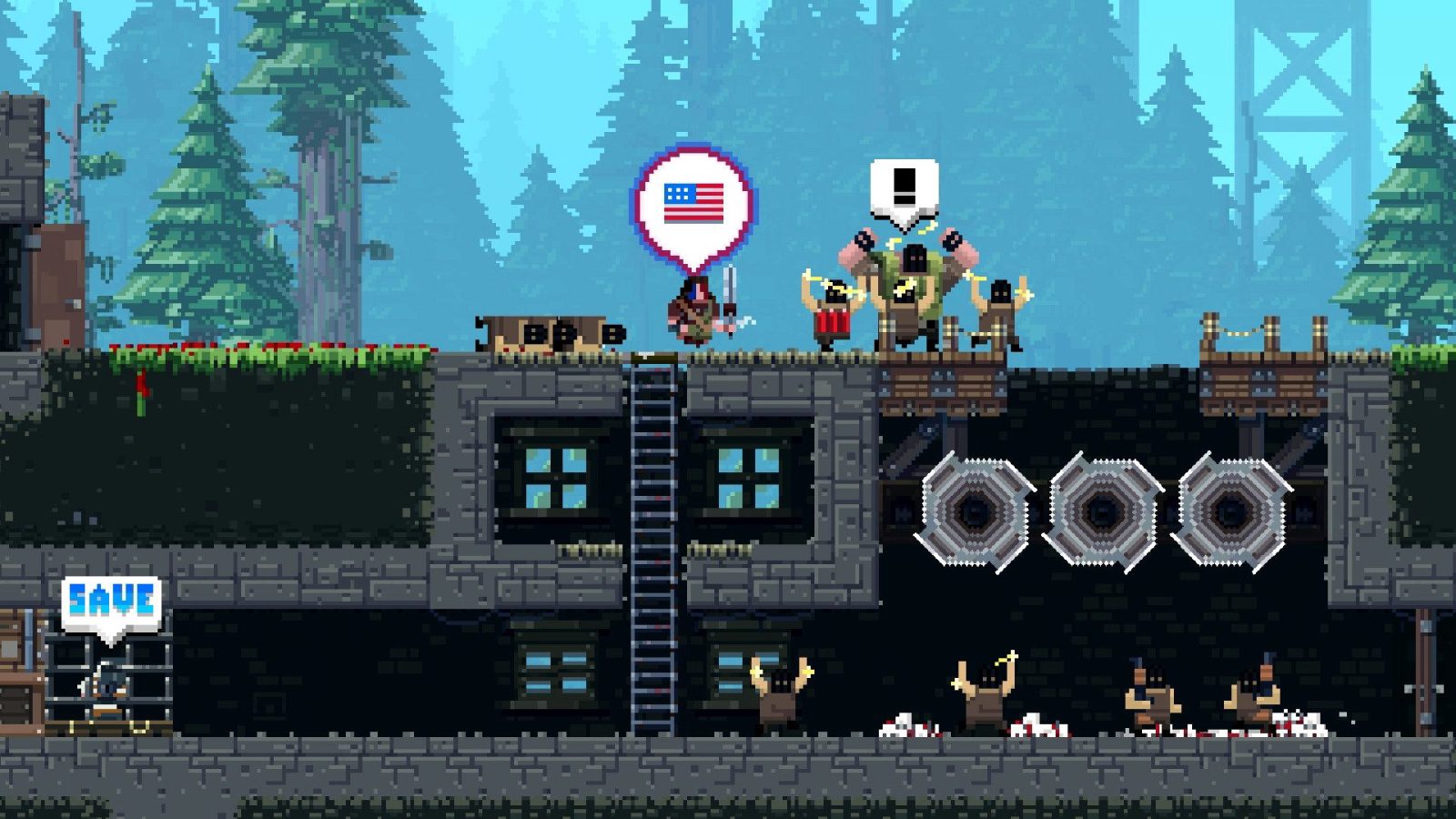 Broforce 截图