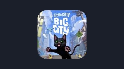 《小猫咪大城市》手机完整版！Little Kitty Big City治愈猫咪冒险，化身淘气黑猫逛城市交朋友顺便捣蛋-山海之花 - 宝藏星球屋