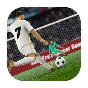 《Soccer Superstar - 足球巨星》v0.3.91 手机MOD版！以手指划线控制足球轨迹，简化操作而保留射门角度与力度判断，适合单局快速完成进球挑战-山海之花 - 宝藏星球屋