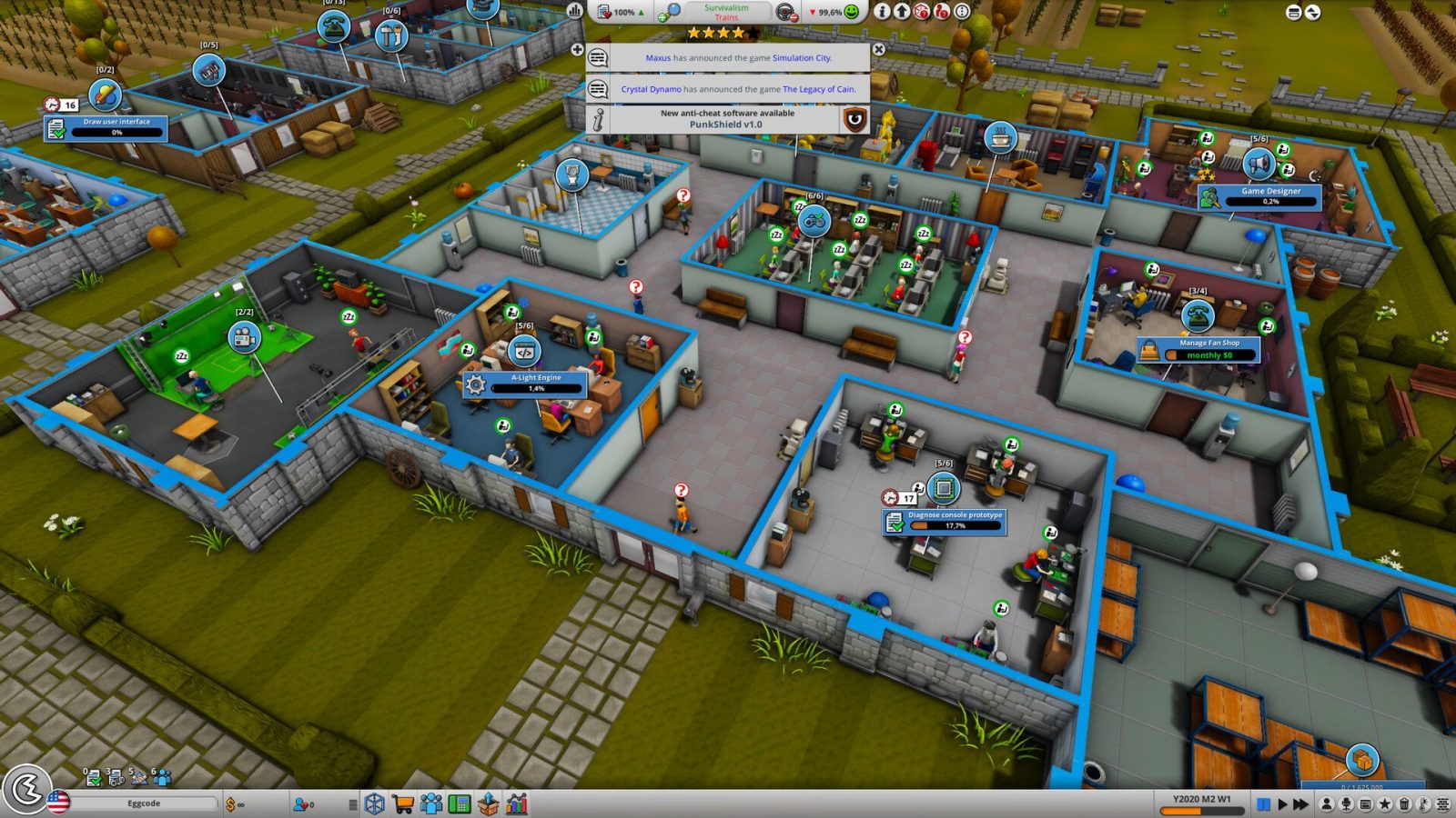 Mad Games Tycoon 截图