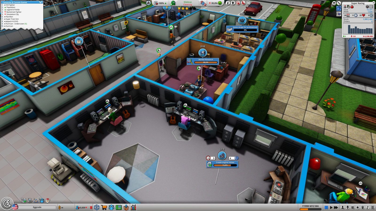 Mad Games Tycoon 截图